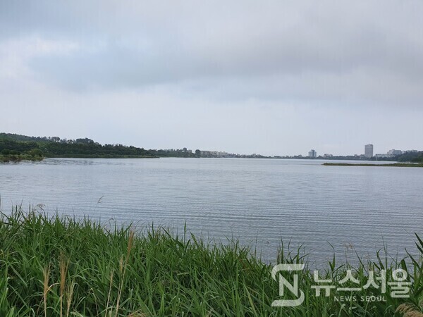 영랑호. ‘영랑호(永郎湖)’는 신라시대 영랑(永郎)이라는 화랑이 호수의 경관에 매료되어 오래 머무르면서 풍류를 즐겼다는 것에서 이름이 유래되었다고 한다. 영랑호는 속초시내에 있는 석호(潟湖) 2개(영랑호, 청초호) 중 가장 큰 호수로 둘레가 약 8km 정도에 달한다. 영랑호 호수둘레를 빙 둘러 순환도로와 산책로가 조성되어 있다.