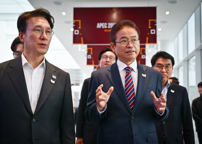 이철우 경상북도 지사, 김민석 국무총...