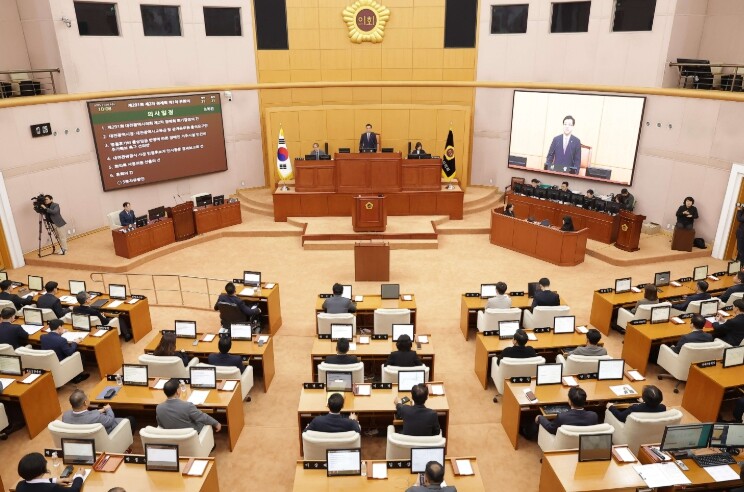 대전시의회, 제291회 제2차 정례회...