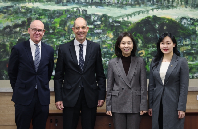 서울특별시의회 최호정 의장, 독일 콘라드 아데나워 재단 본부 부총재 접견