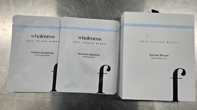 제주테크노파크와 ㈜제주인디 개발 마스크팩 화장품, 유럽 진출