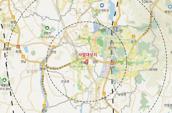 경기도, 오산 내삼미동 일원 용도지역...