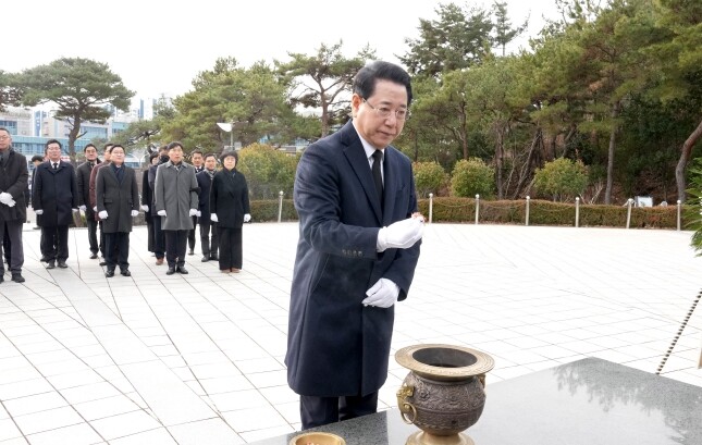 김영록 전라남도지사, 새해 첫 일정으...