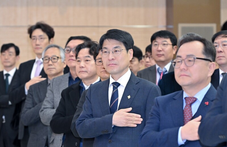 김정기 대구시장 권한대행, 시무식서 ...
