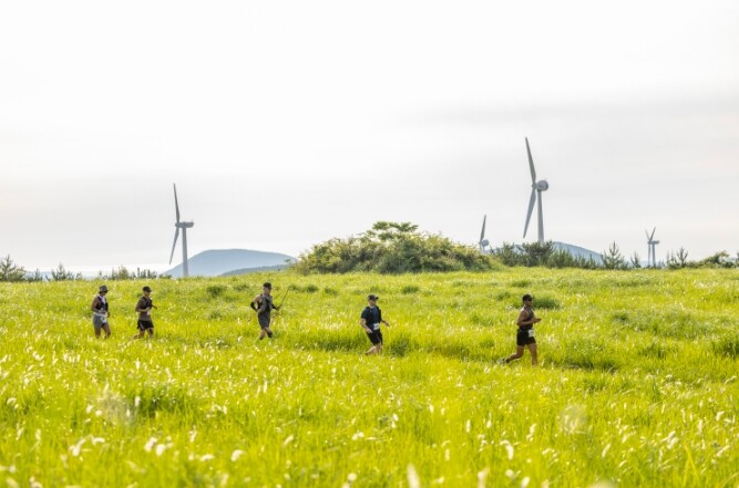 트레일런 뛰러 제주 왔다…2,000명...