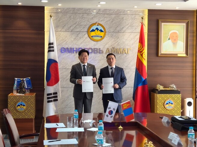 제주도, 몽골 움느고비주와 농업인력 ...